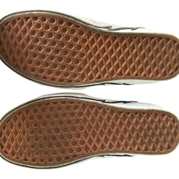 Vans Sk8 Hi Bolt Suede Canvas True Blue High Tops Skate Shoes Size 7 women - Picture 8 of 12